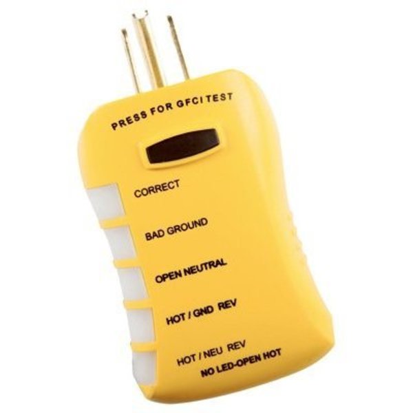 Ecm Industries Stop Shock GFCI Tester HGT6520